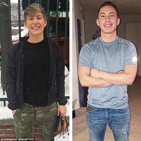 Transgender Man Shares Revealing Before And After Images Daily Mail