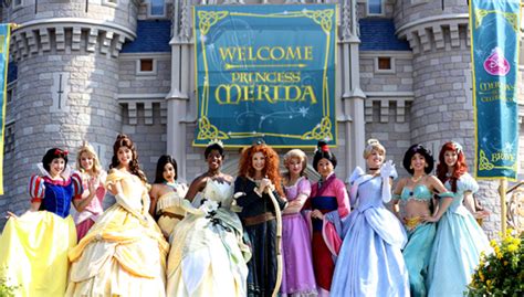 Merida Crowned As The Eleventh Disney Princess At Magic Kingdom Park