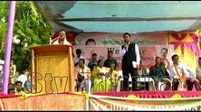 News - BJP leader Hemonta Biswasharma in bru camp in kanchanpur ...