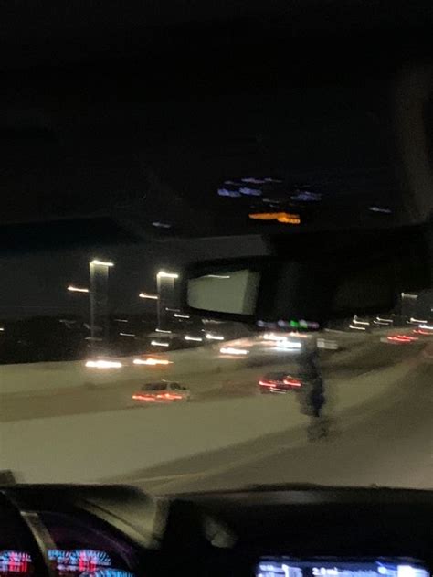Late Night Drive Blur Road Highway Speeding Dump Aesthetic Vibe