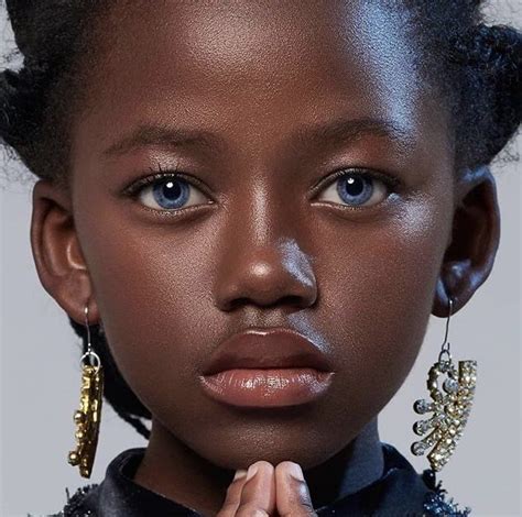 Pin By Wanda Jackson On Cool Kids In 2020 Dark Skin Blue Eyes Dark