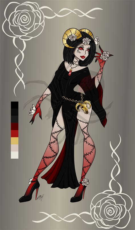 Adopt Thorne The Rose Demon Enchantress By Spiderberry On Newgrounds