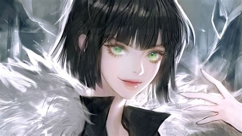 Black Haired Anime Girl