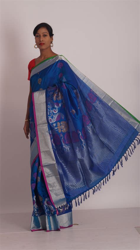 kostenlose foto blau material textil pfirsich sari magenta seide traditionell kleid