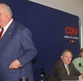 CDU-Spendenaffäre: Schäuble belastet erneut Kohl - WELT