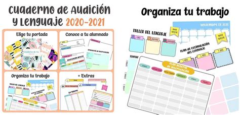 Cuaderno Docente AudiciÓn Y Lenguaje 2020 2021 Orientacion Andujar