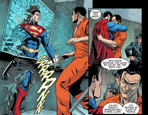 Superman Visits Batman In Jail Comicnewbies