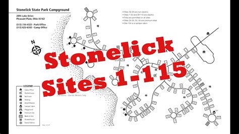 Stonelick State Park Campground Sites Ohio YouTube