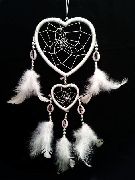 Heart Shaped Dream Catcher With Feathers Dream Catcher Wall Hanging