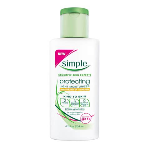 Simple Kind To Skin Protecting Light Moisturizer Spf 15 Reviews In Face