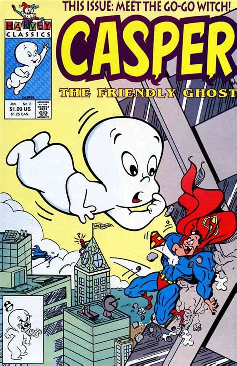 Casper The Friendly Ghost 2nd Series 6 Fn Harvey Comic