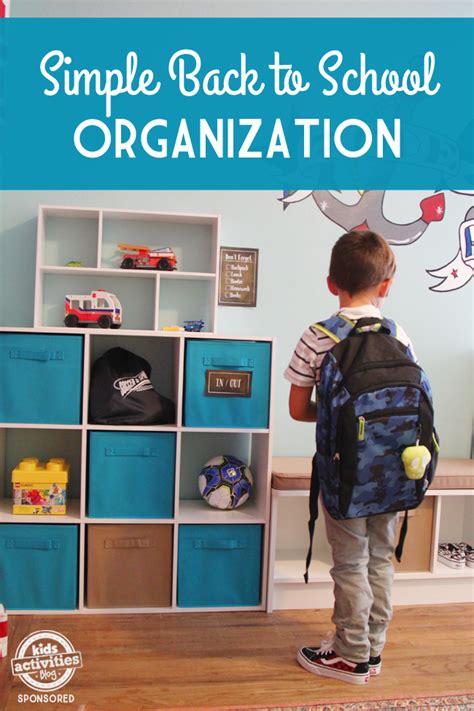 Simple Back To School Organization With Free Printables Kids Activities