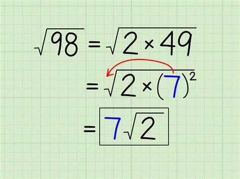 Como Simplificar Uma Raiz Quadrada Wiki Matemática