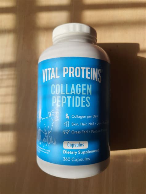 Vital Protein Collagen Peptides Capsules Health And Nutrition Health