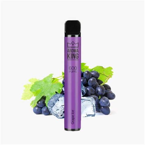 Aroma King 600 Grape Ice Ohne Nikotin Trauben Eis Einweg Vape