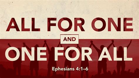 All For One And One For All Grace Baptist Church Knoxville Tennessee