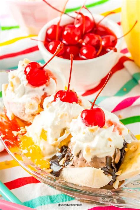 banana split sundaes spend with pennies hey review food