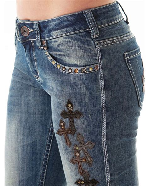 Cowgirl Tuff Womens Truly Blessed Boot Cut Jeans Boot Barn