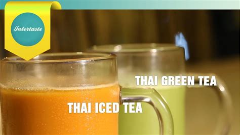 The smell really stood out though, and on the one. INTERTASTE - My Thai: Thai Iced Tea / Thai Green Tea - YouTube