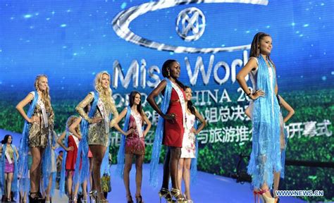 Miss World 2012 Pageant Kicks Off In Ordos Cn