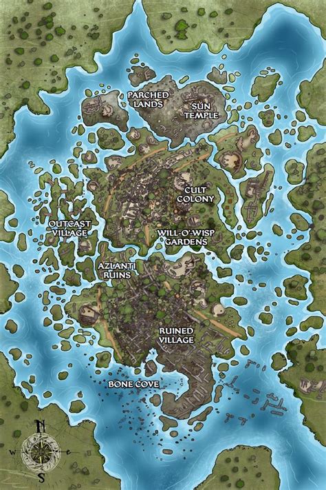Dnd World Map Fantasy World Map Fantasy Places Fantas