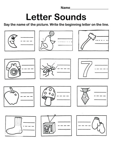 Phonics Worksheets For Kindergarten Pdf Printable Kindergarten Worksheets