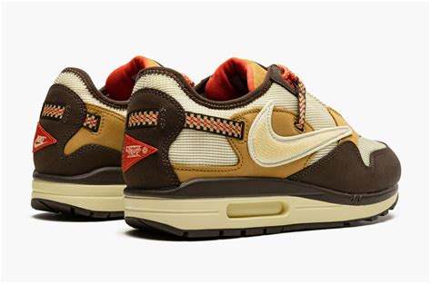 Nike Air Max 1 Travis Scott Cactus Jack Baroque Brown Mens Pimp Kicks