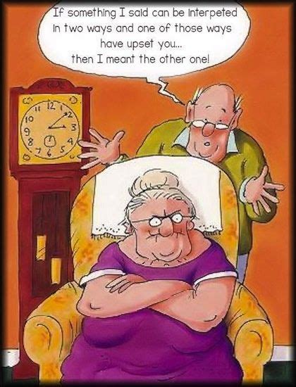 12 Hilarious Old Couple Jokes Funny Cartoon Pictures Cartoon Jokes