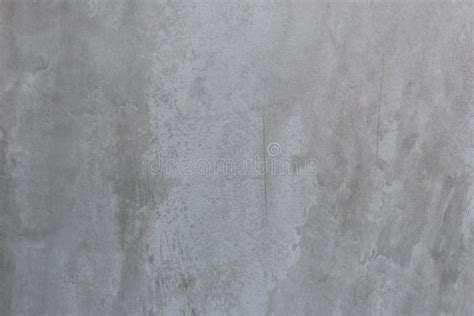 Surface Of Smooth Gray Cement Wall Texture Background Stock Photo