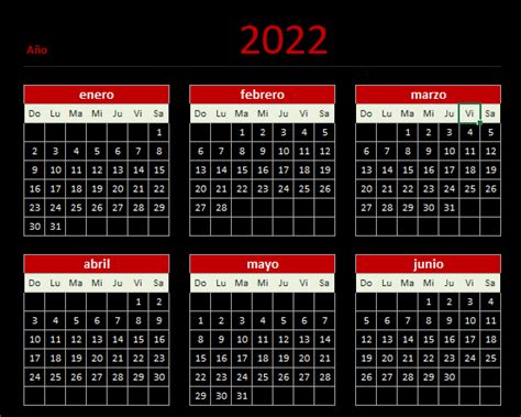 Calendario 2022 Xls Calendario Festivita