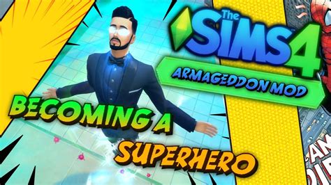 Crazy Superhero Mod Powers The Sims 4 2 Armageddon Mod Youtube