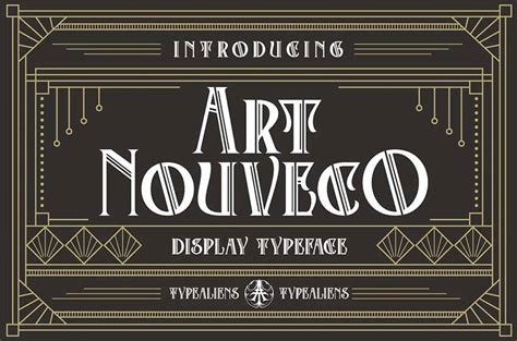 Aprender Acerca 93 Imagen Art Nouveau Tipografia Descargar Viaterramx