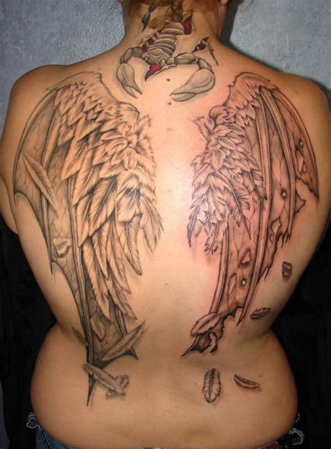 20 Awesome Angel Tattoo Designs Pictures Sheideas