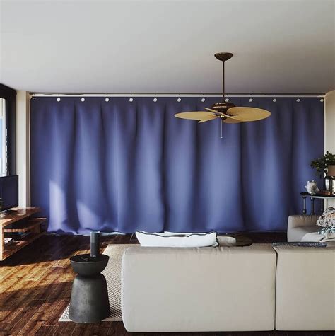 Roomdividersnow Ceiling Track Room Divider Kits For Spaces Up To 18ft Room Divider Curtain