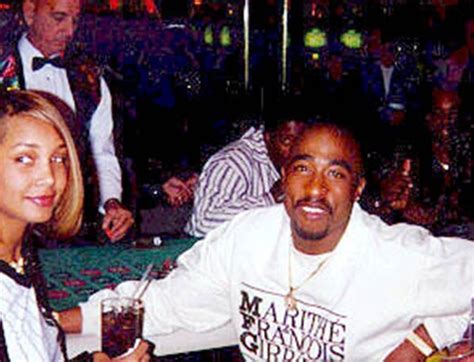 Tupac Shakur And Fiance Kidada Jones