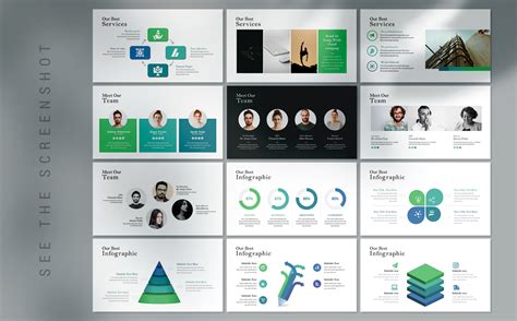 Vega Creative And Minimal Presentation Bundle Powerpoint Template