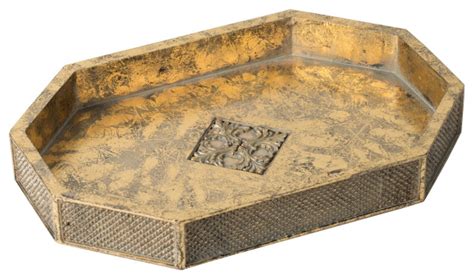 Decorative Tray Traditional Serving Trays By R16 Home Houzz