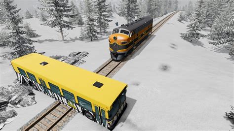 Train Accidents Beamng Drive Youtube