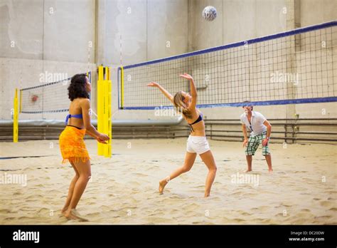 Indoor Beach Volleyball Court