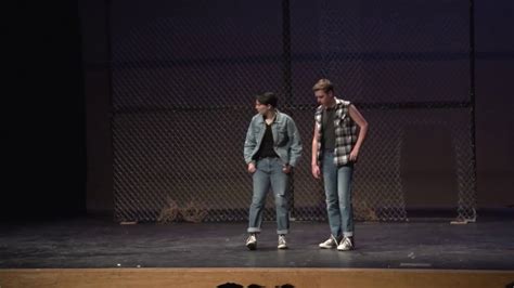 The Outsiders Stage Adaption Socs Cast Youtube