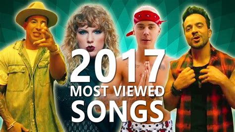 Top 5 Most Viewed Songs Of 2017 Youtube