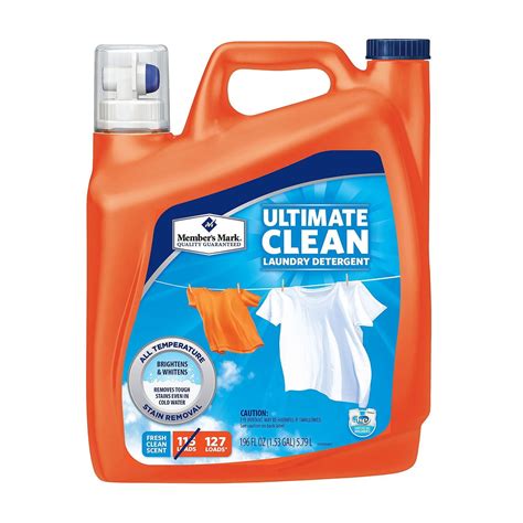 Members Mark Ultimate Clean Liquid Laundry Detergent Fresh Clean