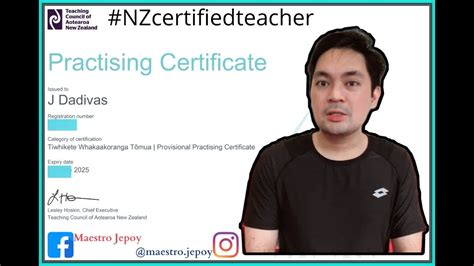 How Did I Get My Teaching Certificate In New Zealand Ii An Overview Youtube