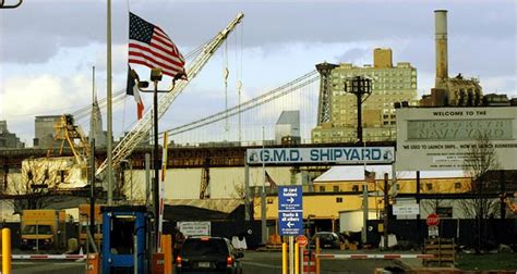 Shipyard Worker Killed By Falling Metal Plate The New York Times
