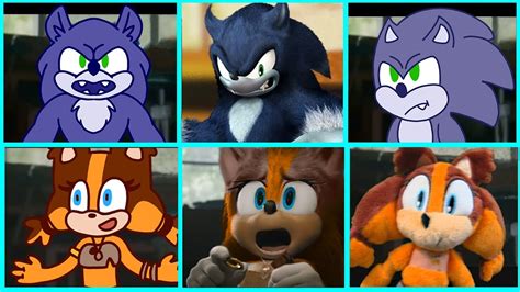 Sonic The Hedgehog Movie Sticks Sonic Boom Vs Werehog Uh Meow All
