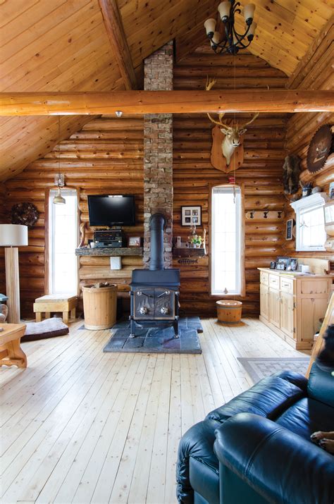 Cabin Tour A Rustic Off Grid Log Cabin In The Woods Home And Cabin