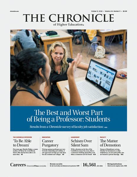 The Chronicle Of Higher Education October 5 2018 Chronicle Store