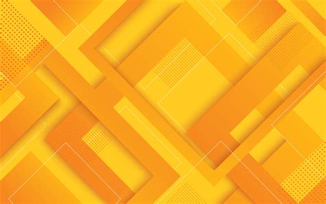 Download Wallpapers Yellow Material Design 4k Geometric Shapes