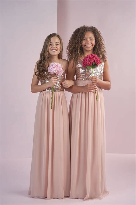 Rose Gold Junior Bridesmaid Dresses Kids Bridesmaid Dress Stunning