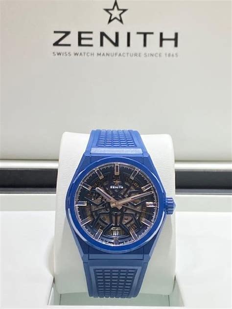 Wts Zenith Defy Classic Blue Ceramic Watchexchange